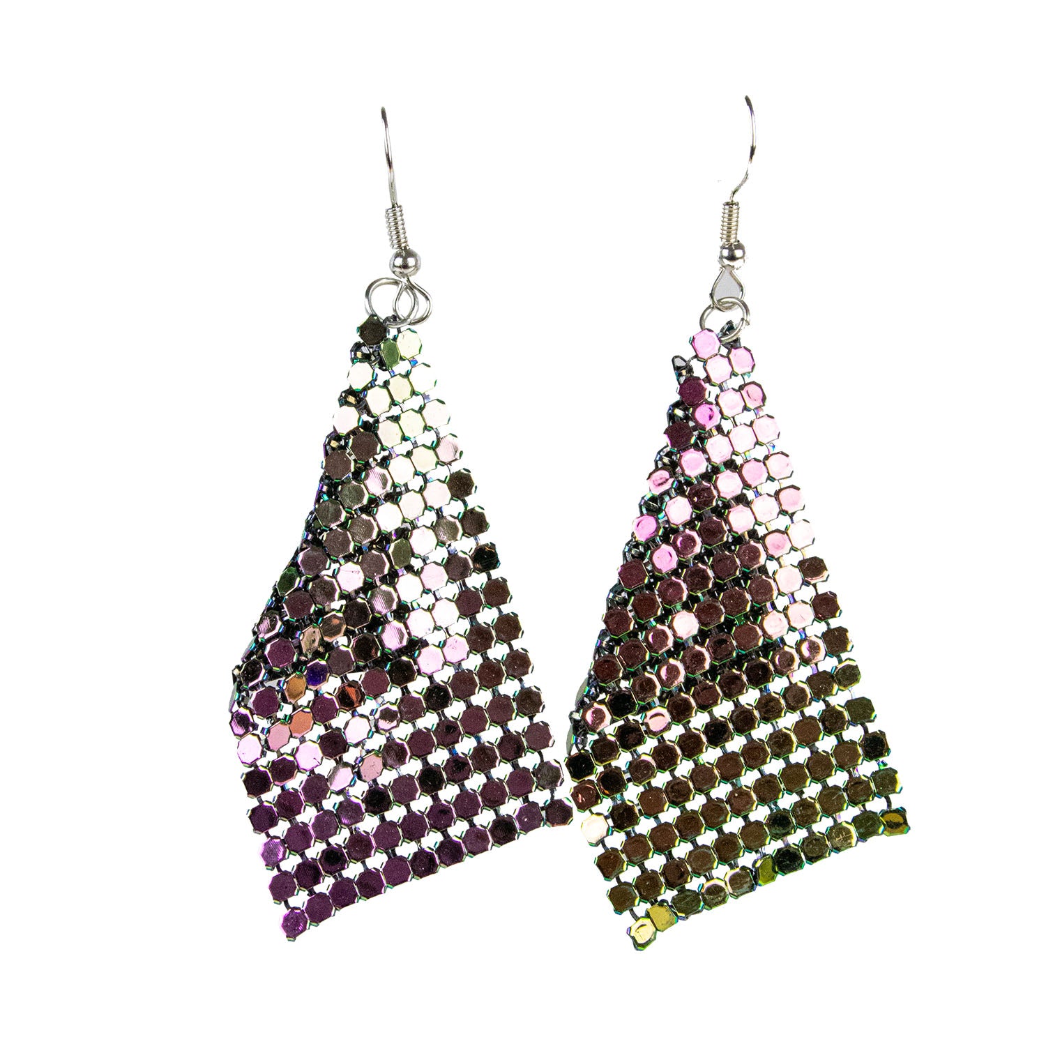 das-kost-mland-414114-regenbogen-ohrringe-disco-schmuck-bunt-glitzer image 3