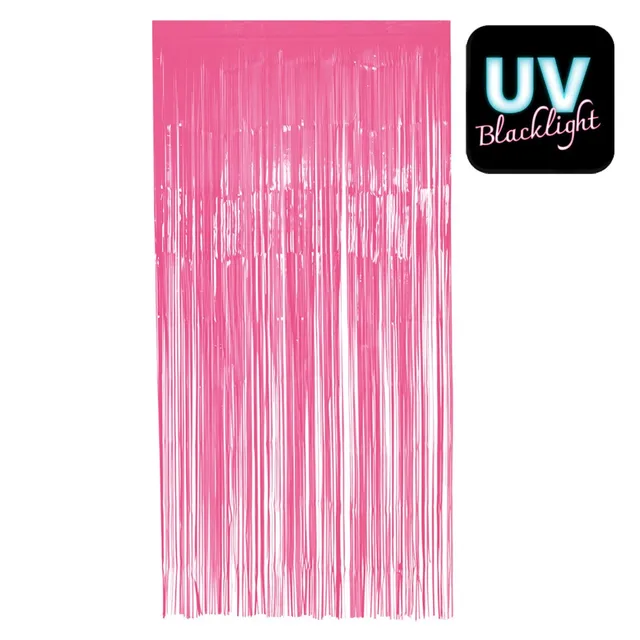 das-kost-mland-folienvorhang-neon-pink-uv-100x200-cm image 1