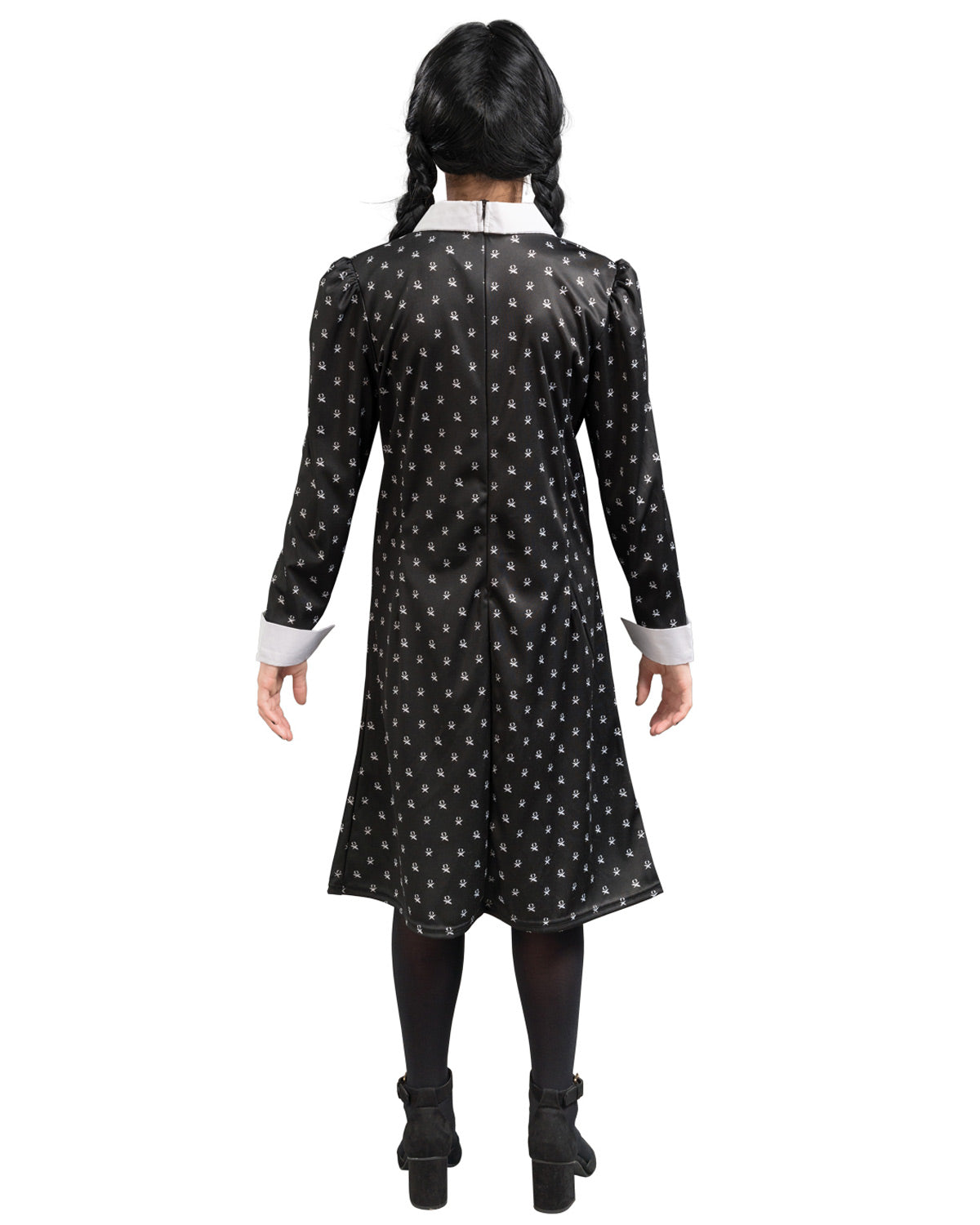 das-kost-mland-wednesday-kost-m-damen-schwarz-wei-m image 2