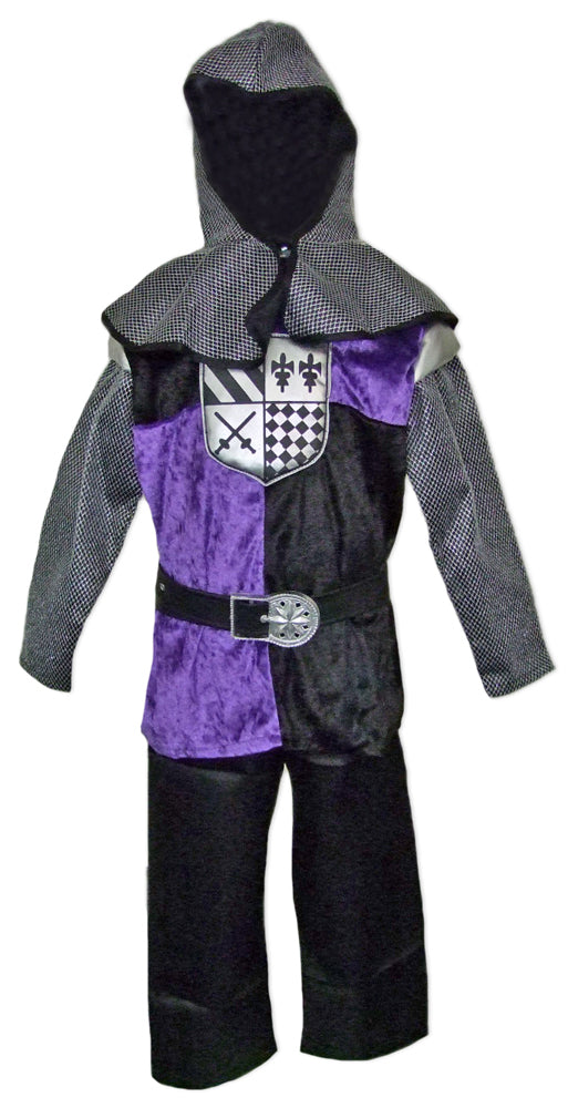 das-kost-mland-jungen-ritter-tarik-kost-m-kinder-schwarz-lila-4-tlg image 3