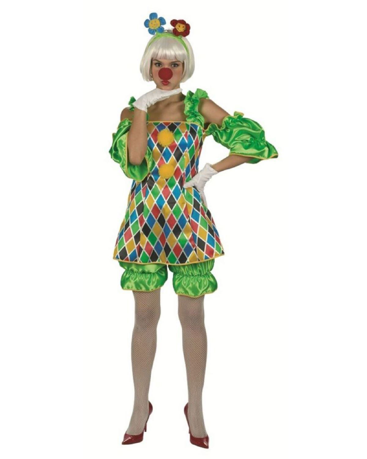 das-kost-mland-damen-clownette-daffy-kost-m-36-38-bunt image 2