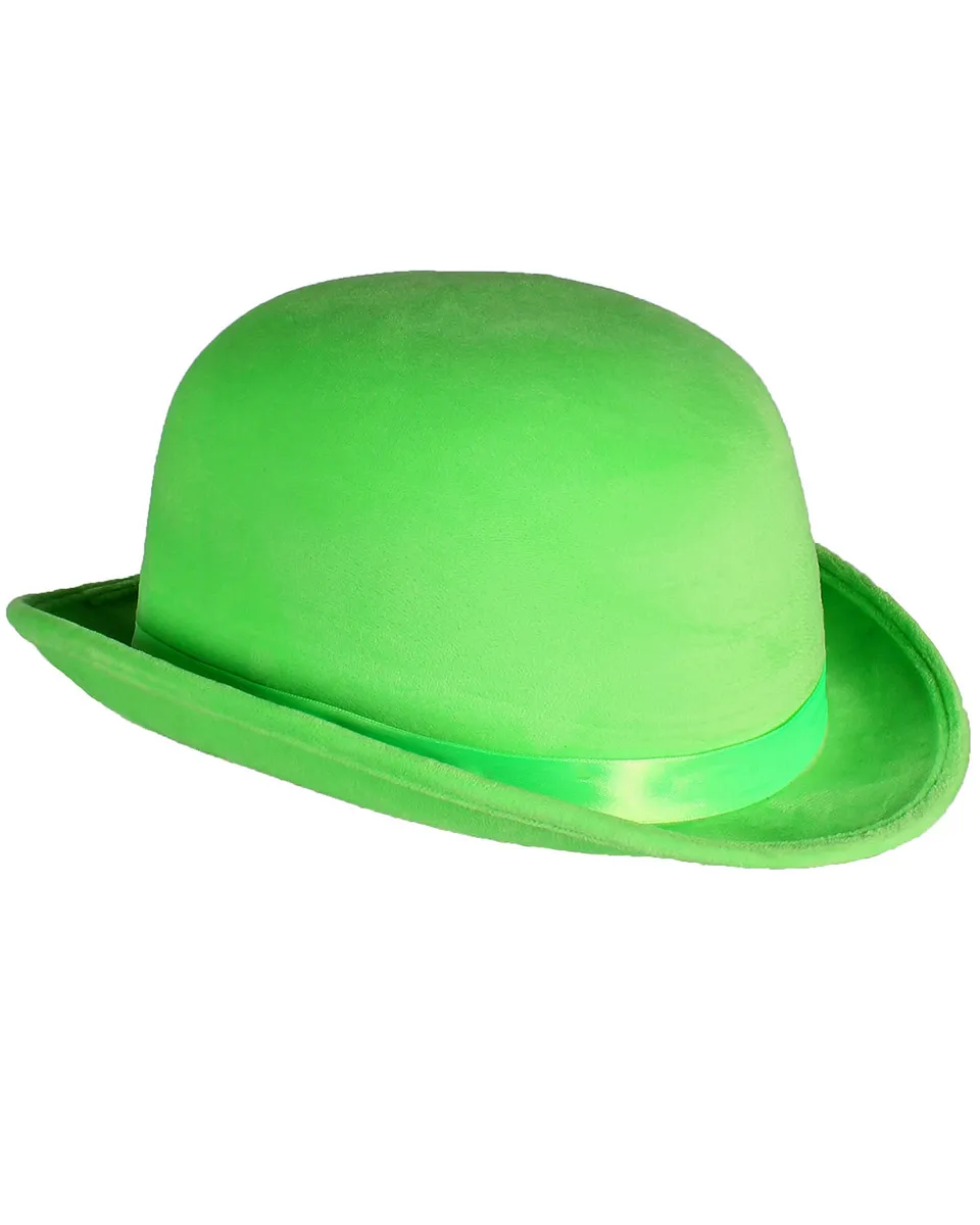das-kost-mland-deko-melone-top-colour-velour-neon-gr-n-60cm image 1