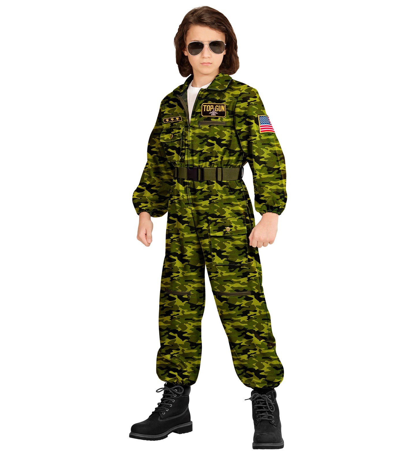 das-kost-mland-kampfjet-pilot-flieger-overall-jungen-camouflage-128 image 1