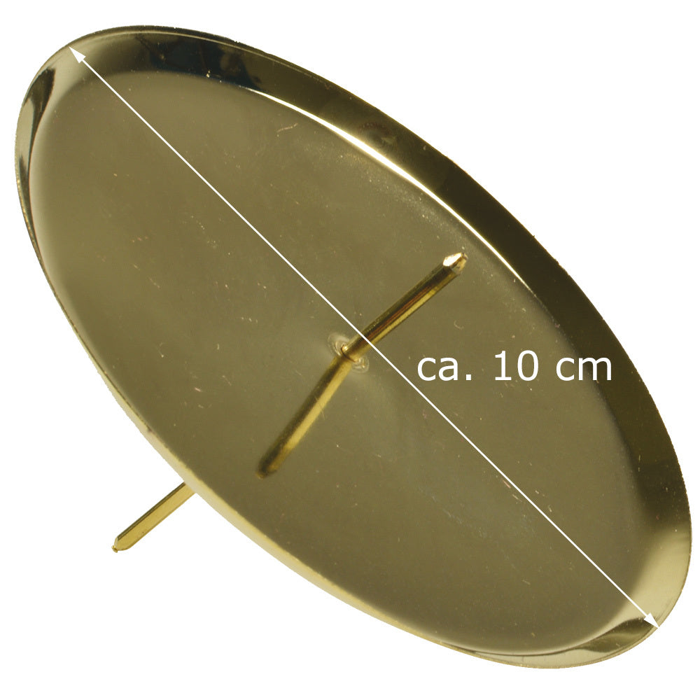 riffelmacher-adventskerzenhalter-10cm-silber-gold-4stk image 3
