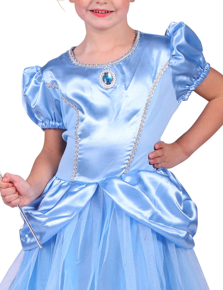 das-kost-mland-m-dchen-cinderella-prinzessin-kost-m-hellblau-t-ll image 2