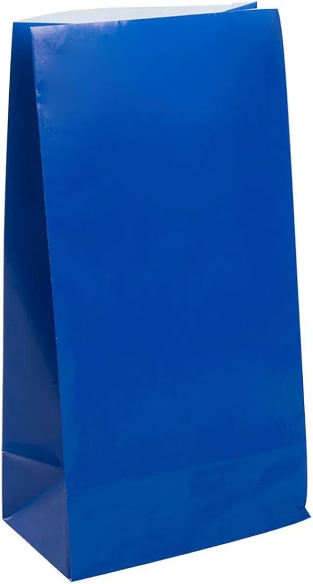 das-kost-mland-dekorationen-papiert-te-uni-royalblau-12-stk image 1