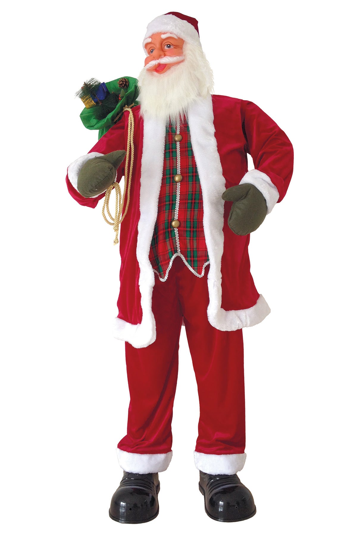 das-kost-mland-dekorationen-dekofigur-weihnachtsmann-180-cm-animiert image 1