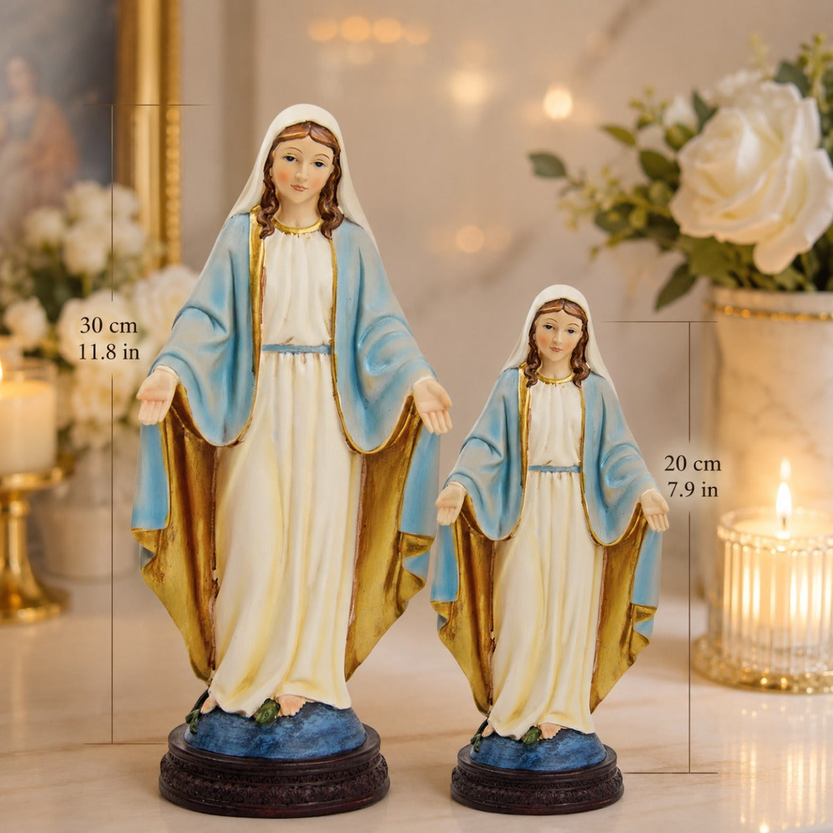 das-kost-mland-immaculata-madonna-figur-30cm-polyresin image 6