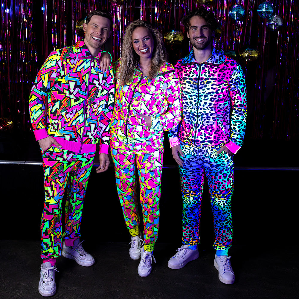 das-kost-mland-damen-trainingsanzug-leopard-art-neon-mehrfarbig image 6