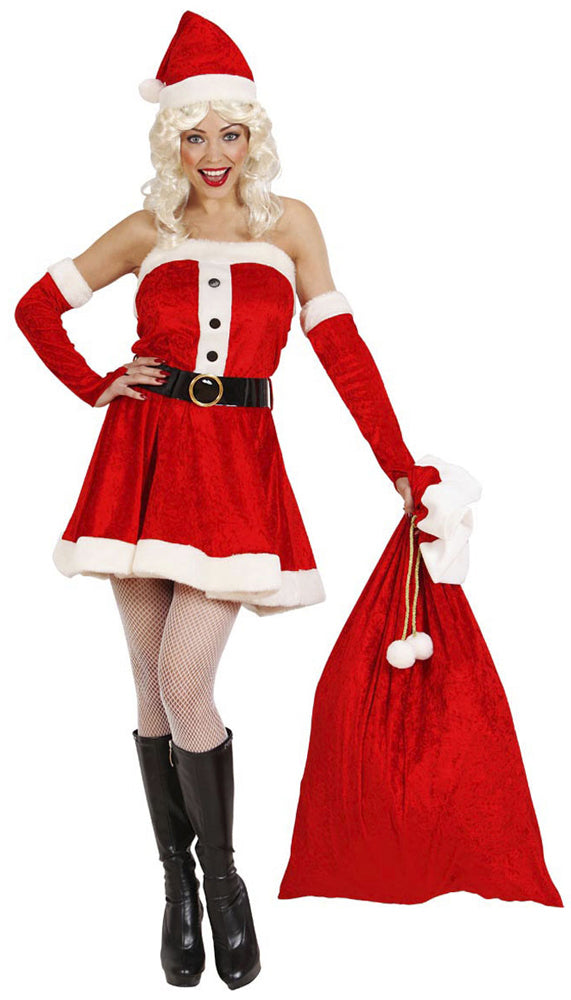 das-kost-mland-nikolaus-geschenkesack-samt-rot-100x60cm image 2
