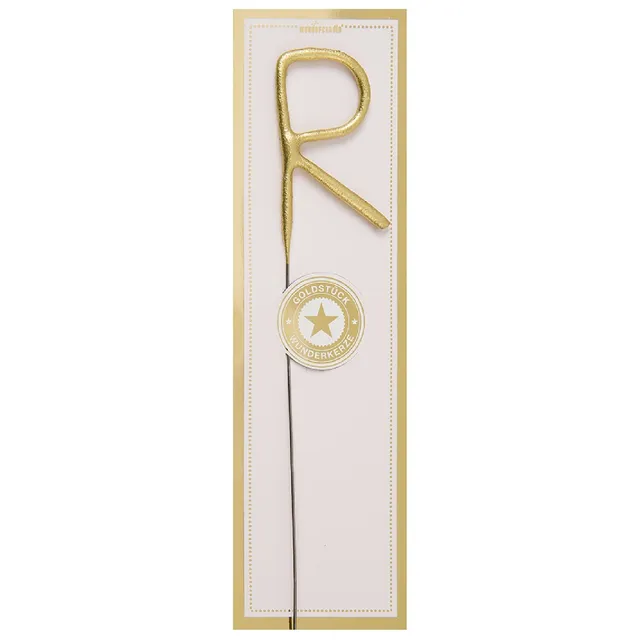 das-kost-mland-wunderkerze-buchstabe-classic-r-6-5cm-gold image 1