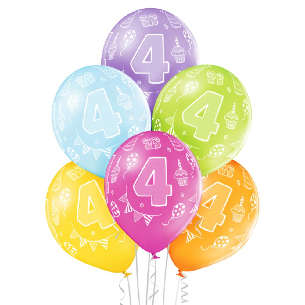 das-kost-mland-luftballon-geburtstag-4-bunt-30-cm-6-st-ck image 1