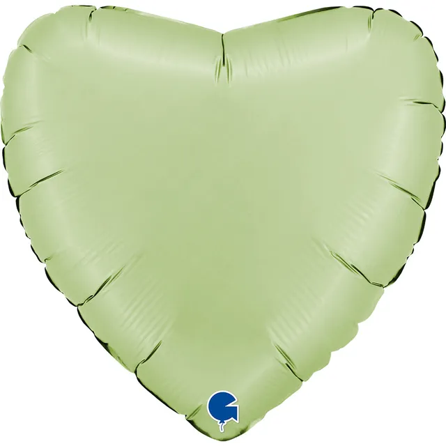 das-kost-mland-folienballon-uni-herz-56cm-satin-olivgr-n image 1