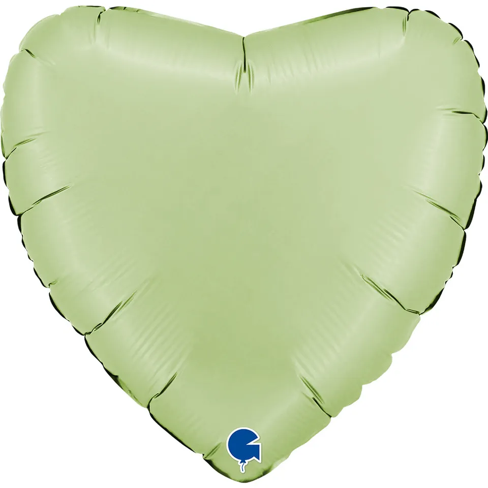 das-kost-mland-folienballon-uni-herz-56cm-satin-olivgr-n image 1