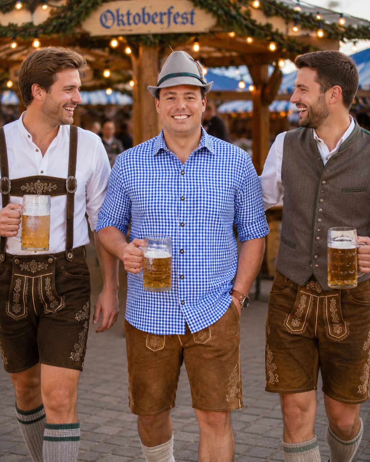 das-kost-mland-trachtenhemd-anton-herren-blau-wei-kariert image 5