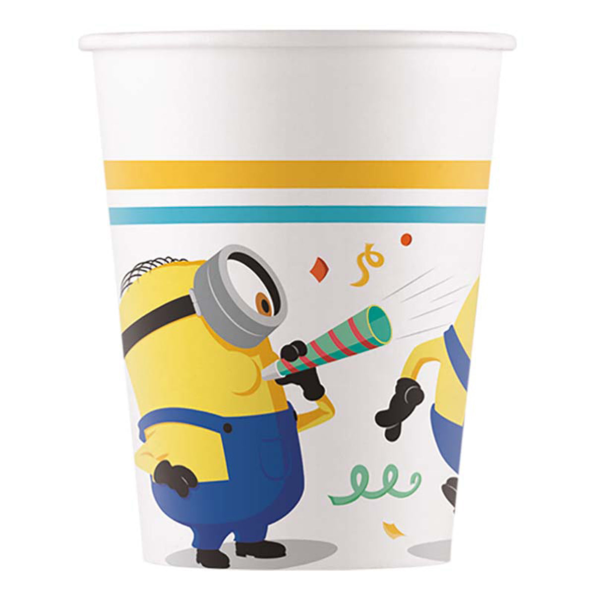 minions-pappbecher-200-ml-8-st-ck-tischdeko-kinderparty image 1