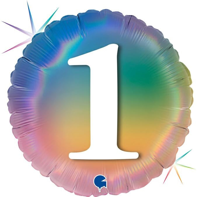 das-kost-mland-dekorationen-folienballon-happy-colourful-rainbow-45cm-2 image 1