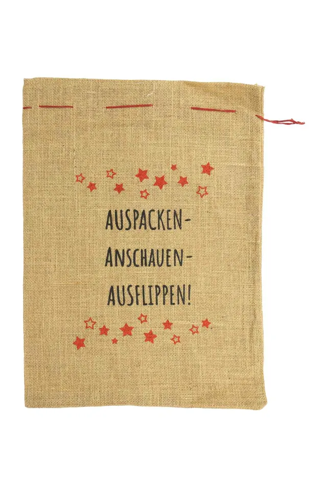 riffelmacher-auspacken-geschenksack-jute-36x48-cm-braun image 1