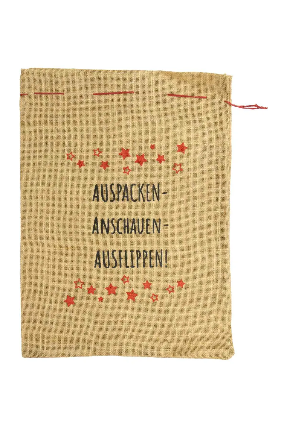 riffelmacher-auspacken-geschenksack-jute-36x48-cm-braun image 1