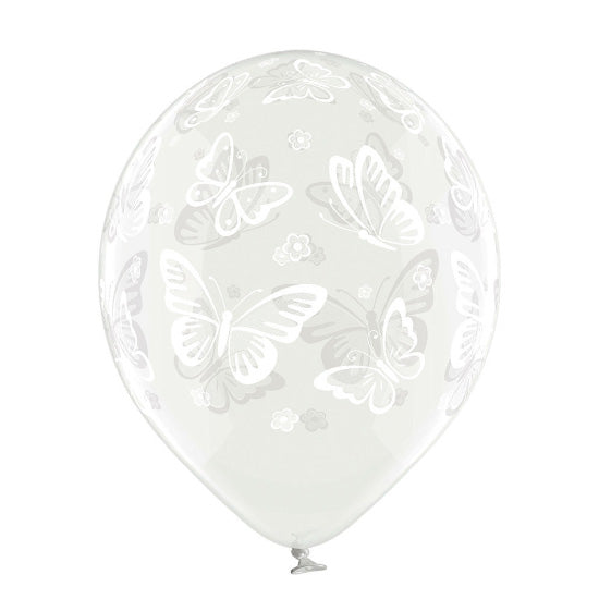 das-kost-mland-dekorationen-schmetterlinge-luftballon-30cm-6-stk-latex image 2