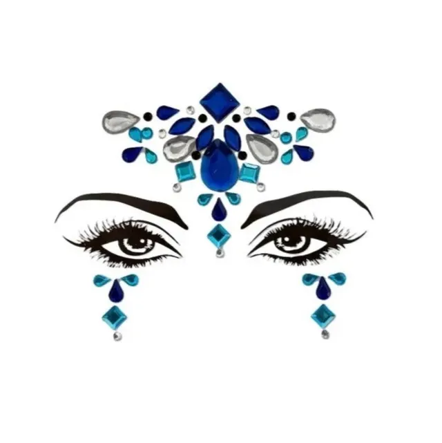das-kost-mland-accessoires-gesichtssticker-glow-steine-1-selbstklebend image 1