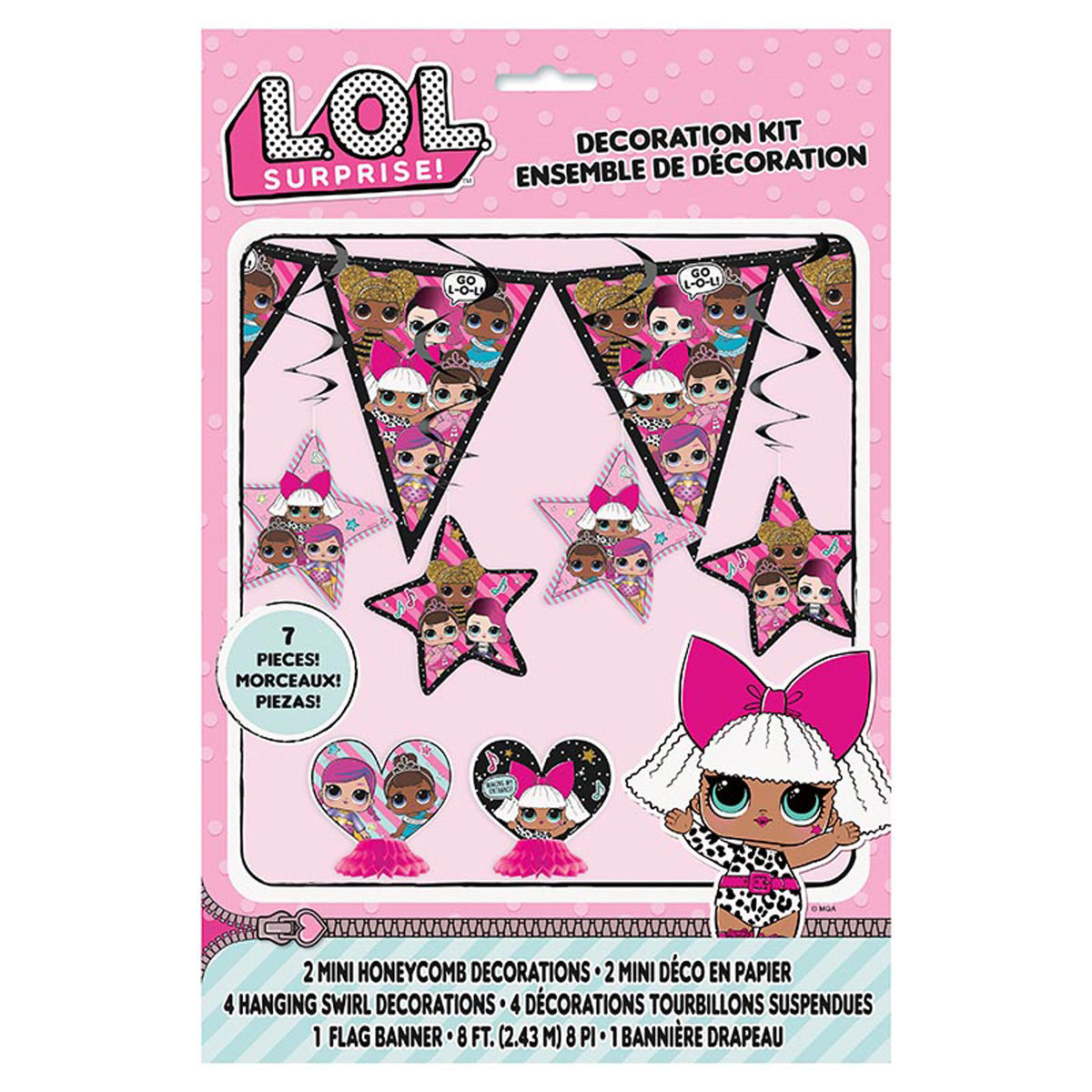 das-kost-mland-dekorationen-lol-surprise-dekoset-7-tlg-party image 2