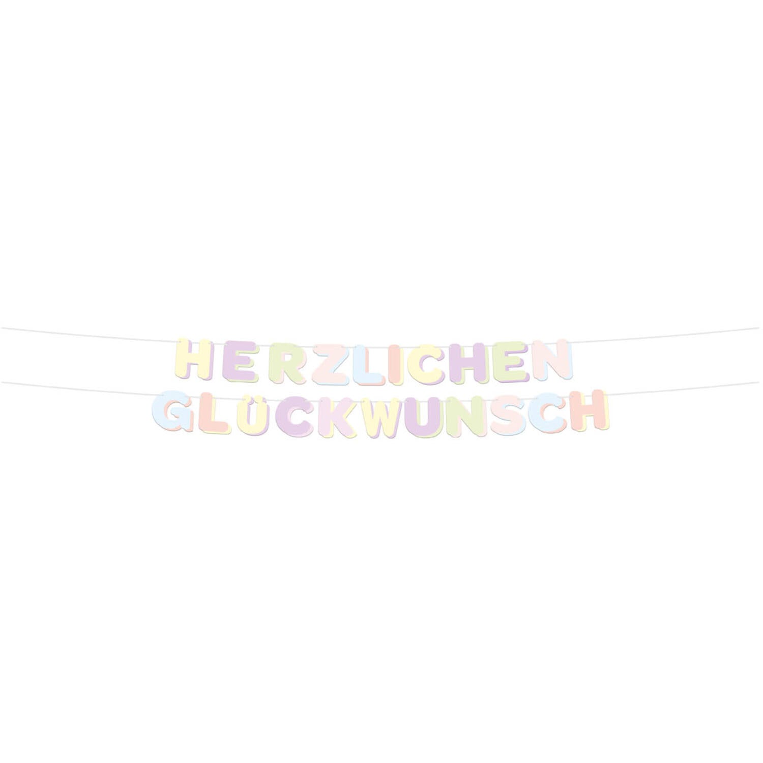 das-kost-mland-dekorationen-dreamy-pastels-girlande-3m-gl-ckwunsch image 1