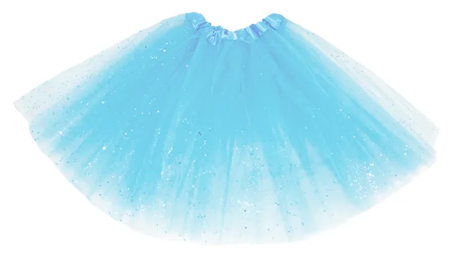 das-kost-mland-damen-glitzer-petticoat-40cm-t-t-hellblau image 1
