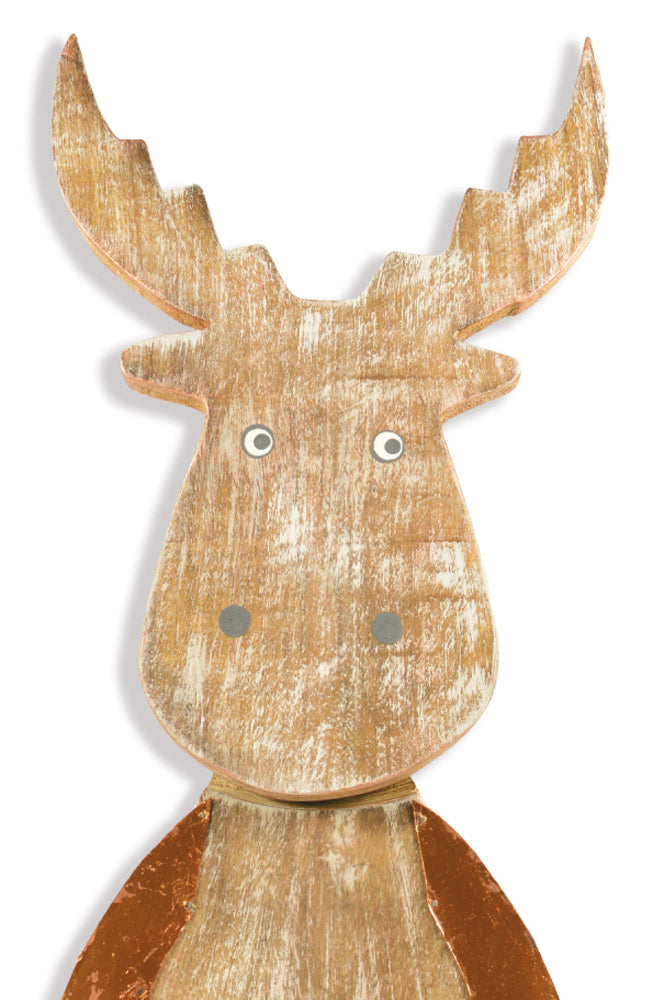 das-kost-mland-elch-dekofigur-63x27cm-natur-kupfer-stern image 2
