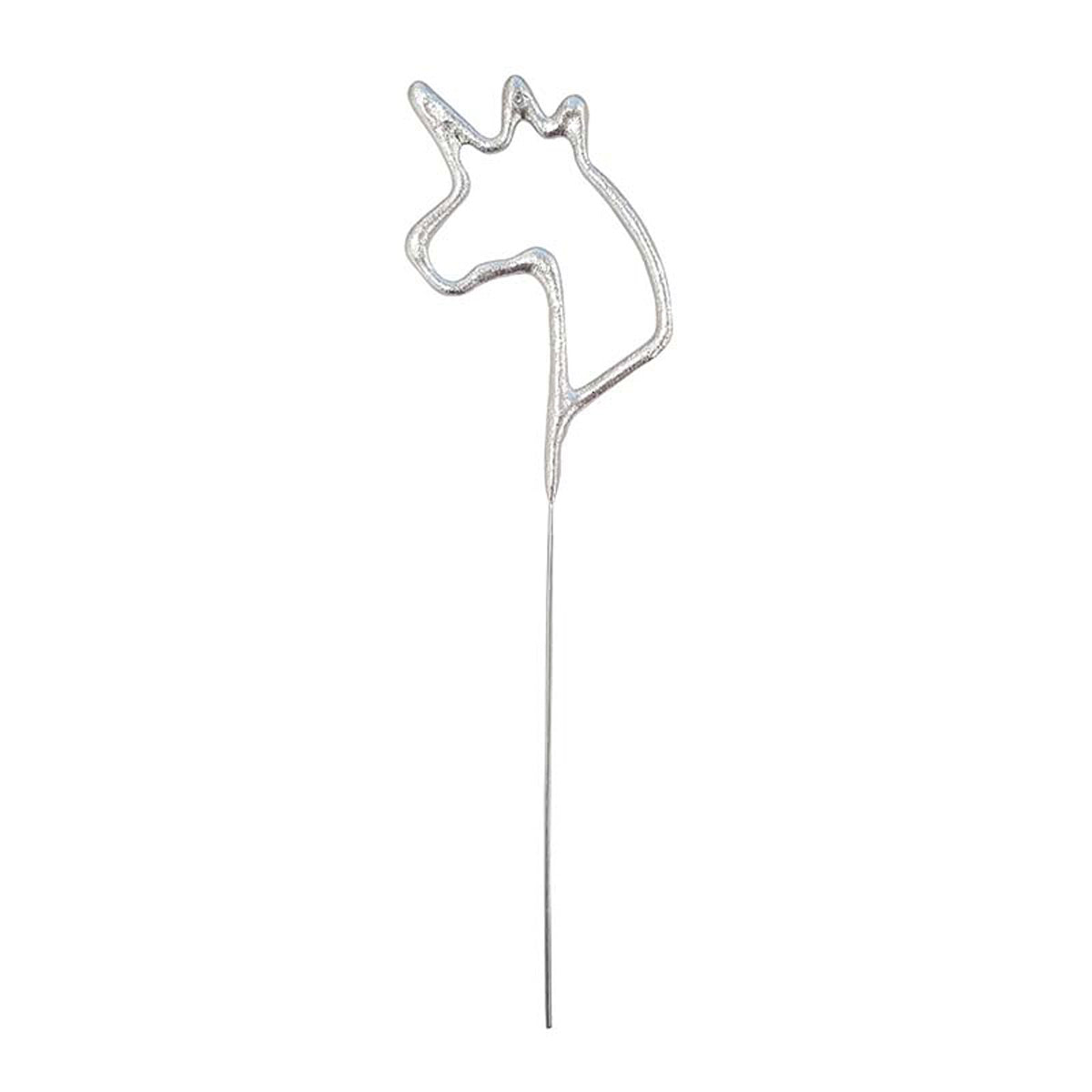 das-kost-mland-einhorn-wunderkerze-silber-ca-18-cm image 1