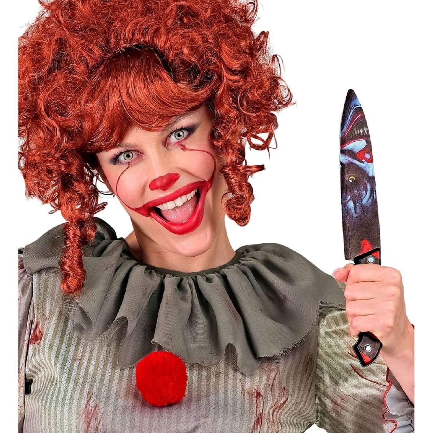 das-kost-mland-horror-clown-messer-deko-31-cm image 4