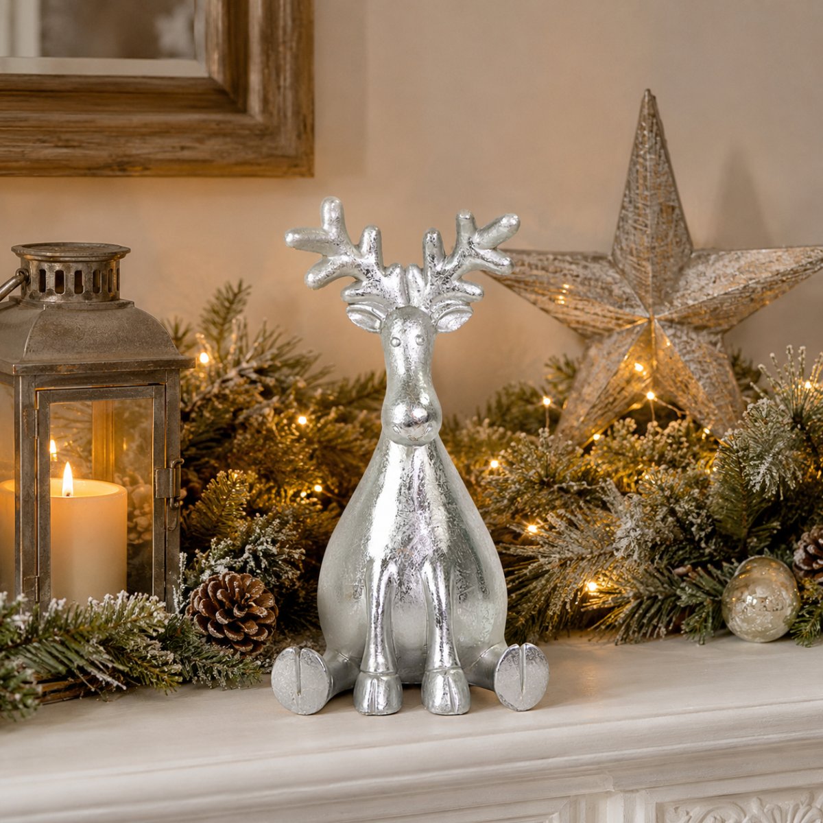 das-kost-mland-dekofigur-elch-harry-15x27-cm-silber-advent image 4