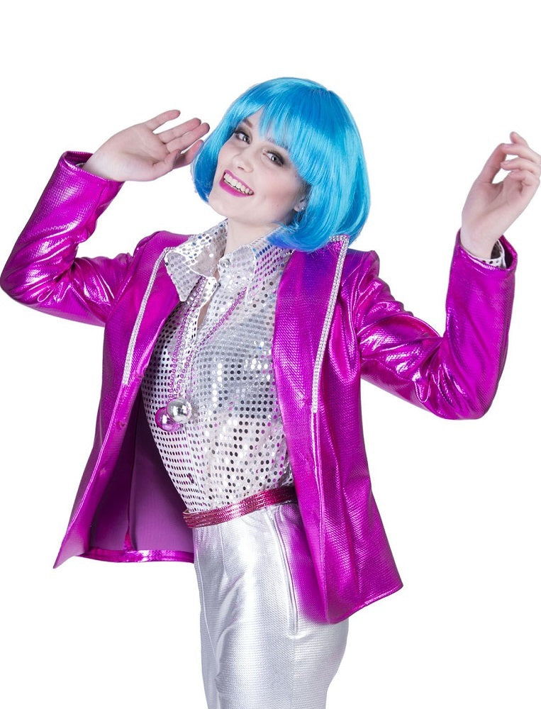 das-kost-mland-damen-disco-fever-jacke-kost-mjacke-pink-metallic image 3