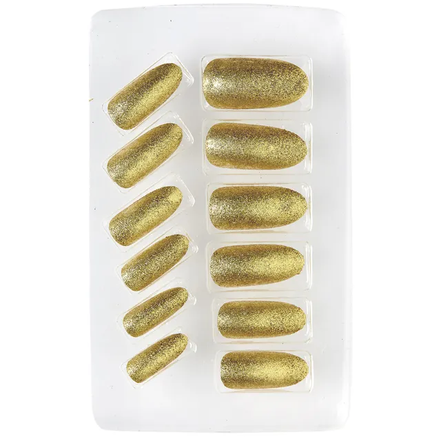 das-kost-mland-fingern-gel-gold-glitzer-selbstklebend-12-stk image 1