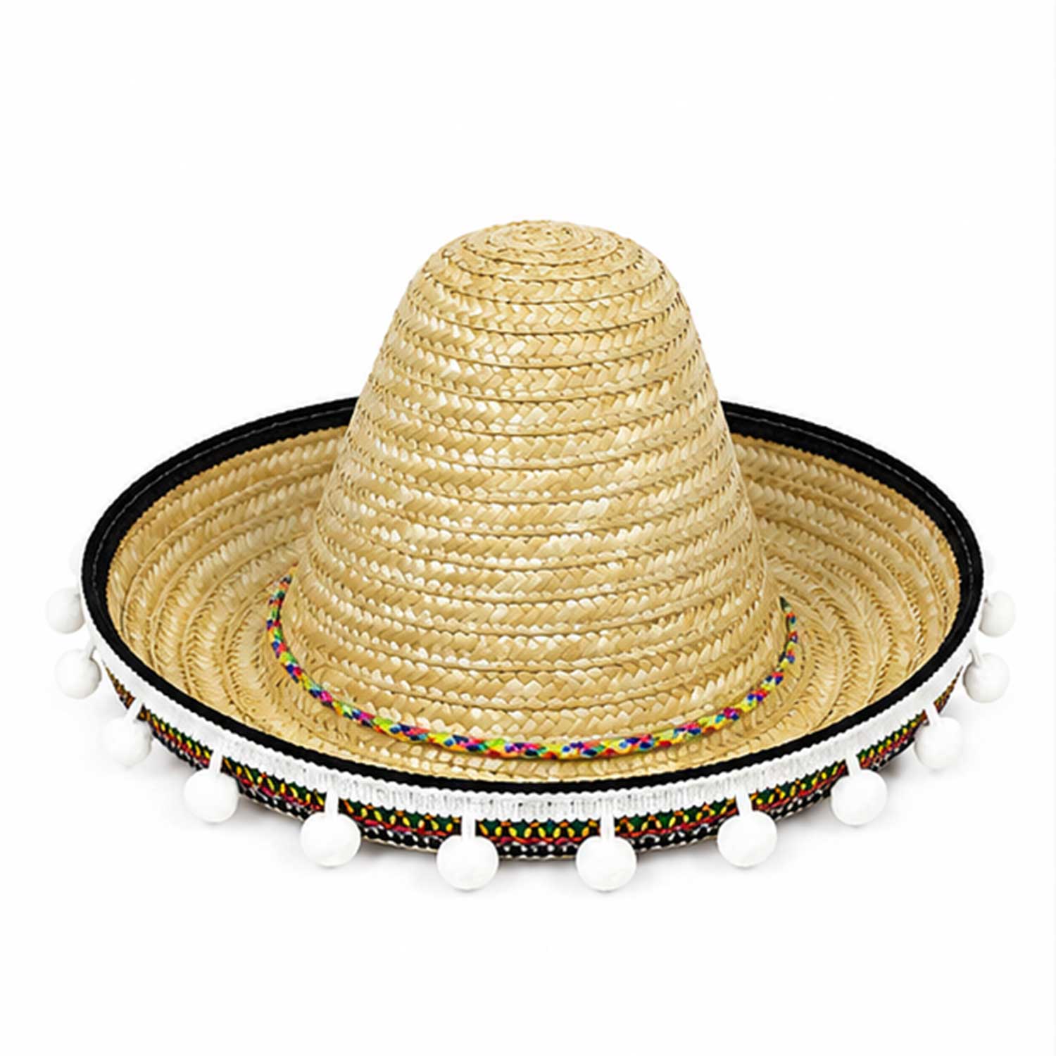 das-kost-mland-sombrero-kinder-natur-25cm-mit-troddeln image 2