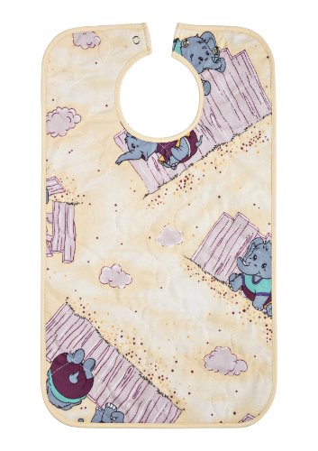 clinotest-kinderl-tzchen-elefant-30x50-beschichtet-druckknopf image 2