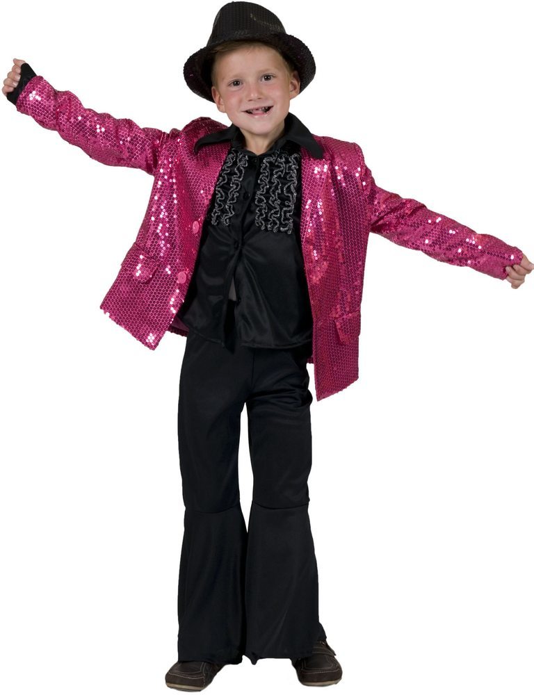 das-kost-mland-show-pailletten-jacke-kinder-pink-116-140 image 1