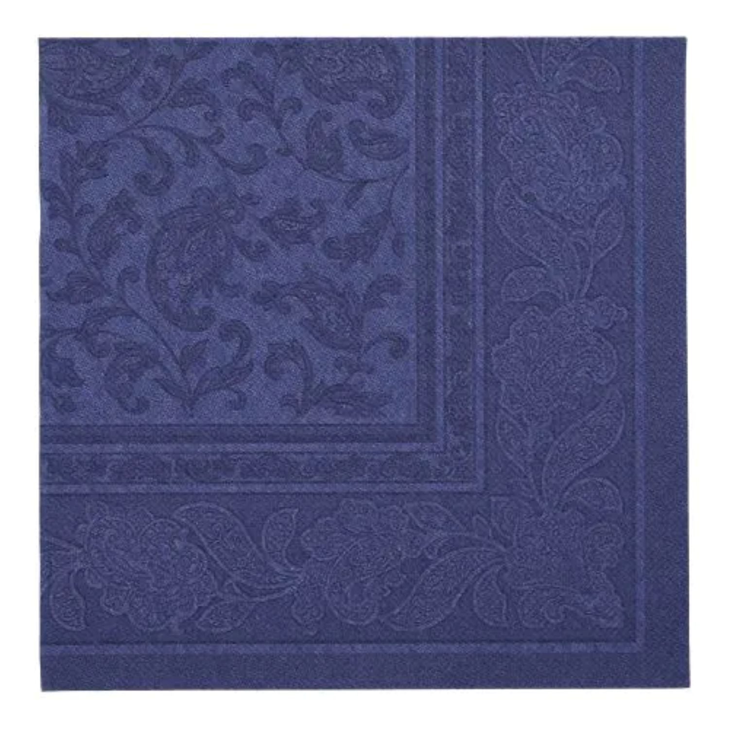 das-kost-mland-ornaments-servietten-dunkelblau-50-stk-40x40 image 1