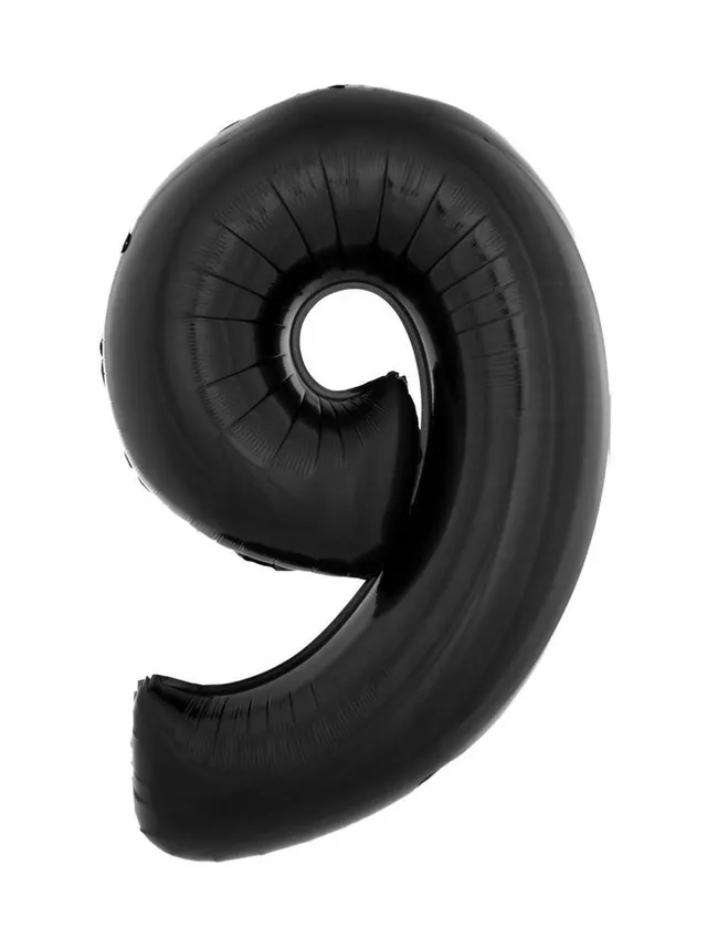 das-kost-mland-zahlen-folienballon-xxl-100-cm-schwarz-9 image 1