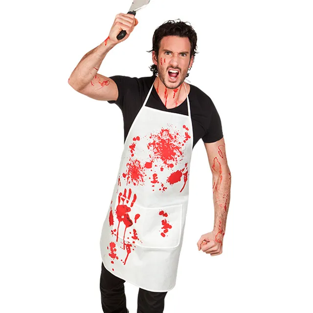 das-kost-mland-herren-halloween-sch-rze-bloody-wei-rot image 1