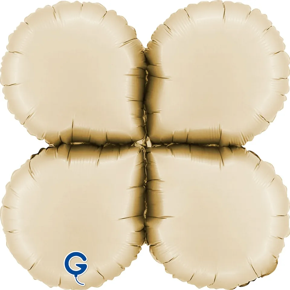 das-kost-mland-dekorationen-base-drops-folienballon-48cm-cream-luft image 1