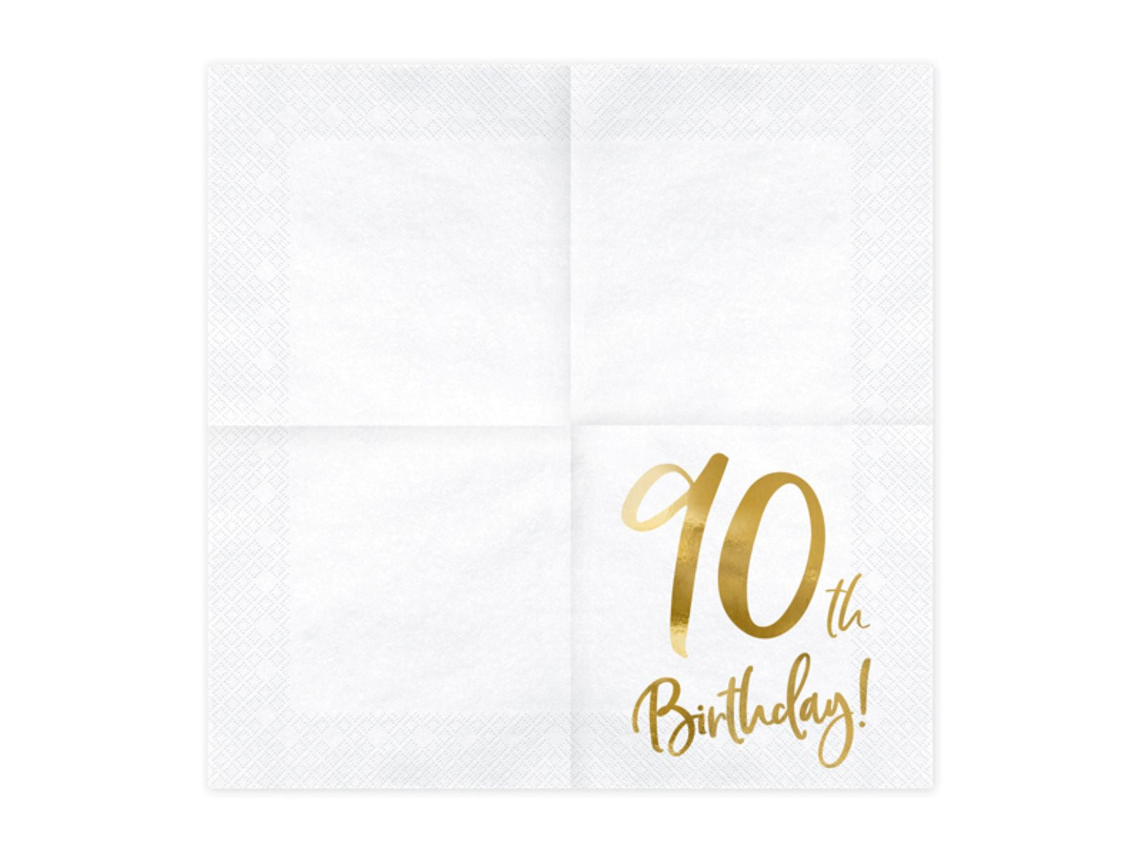 das-kost-mland-servietten-birthday-gold-90-20-stk-33x33-cm image 4