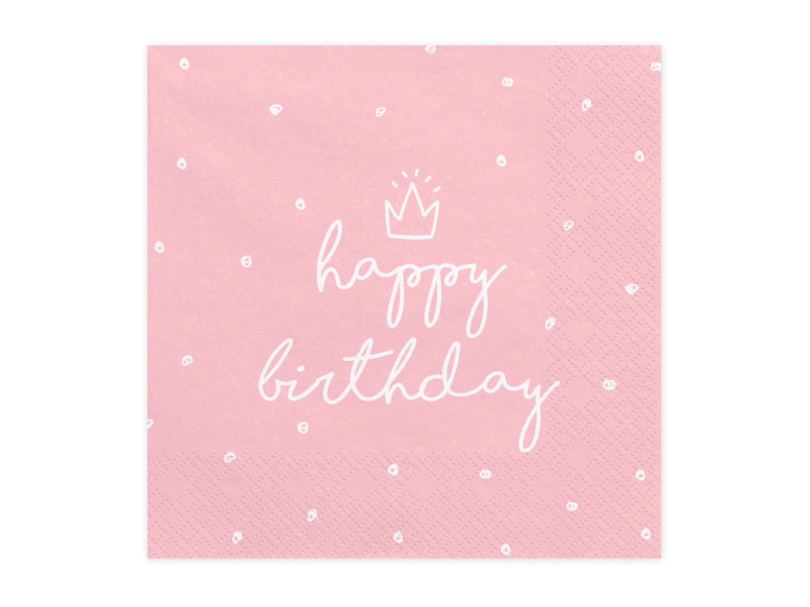 das-kost-mland-happy-birthday-servietten-33x33cm-rosa-20-st-ck image 2