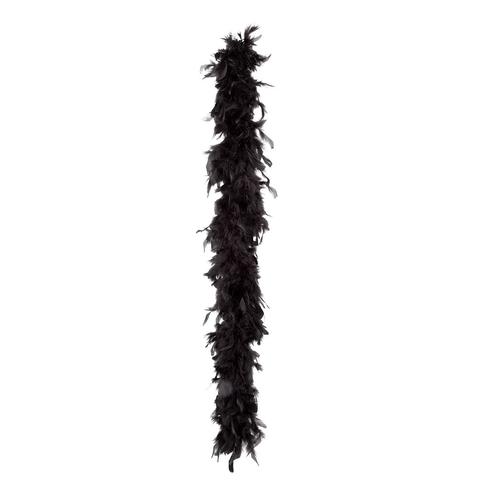 das-kost-mland-accessoires-federboa-180-cm-50g-boa-schwarz image 2