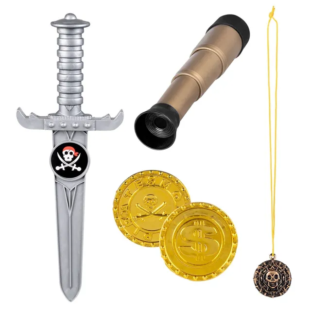 das-kost-mland-herren-pirat-kost-m-set-teleskop-dolch-amulett-m-nzen image 1