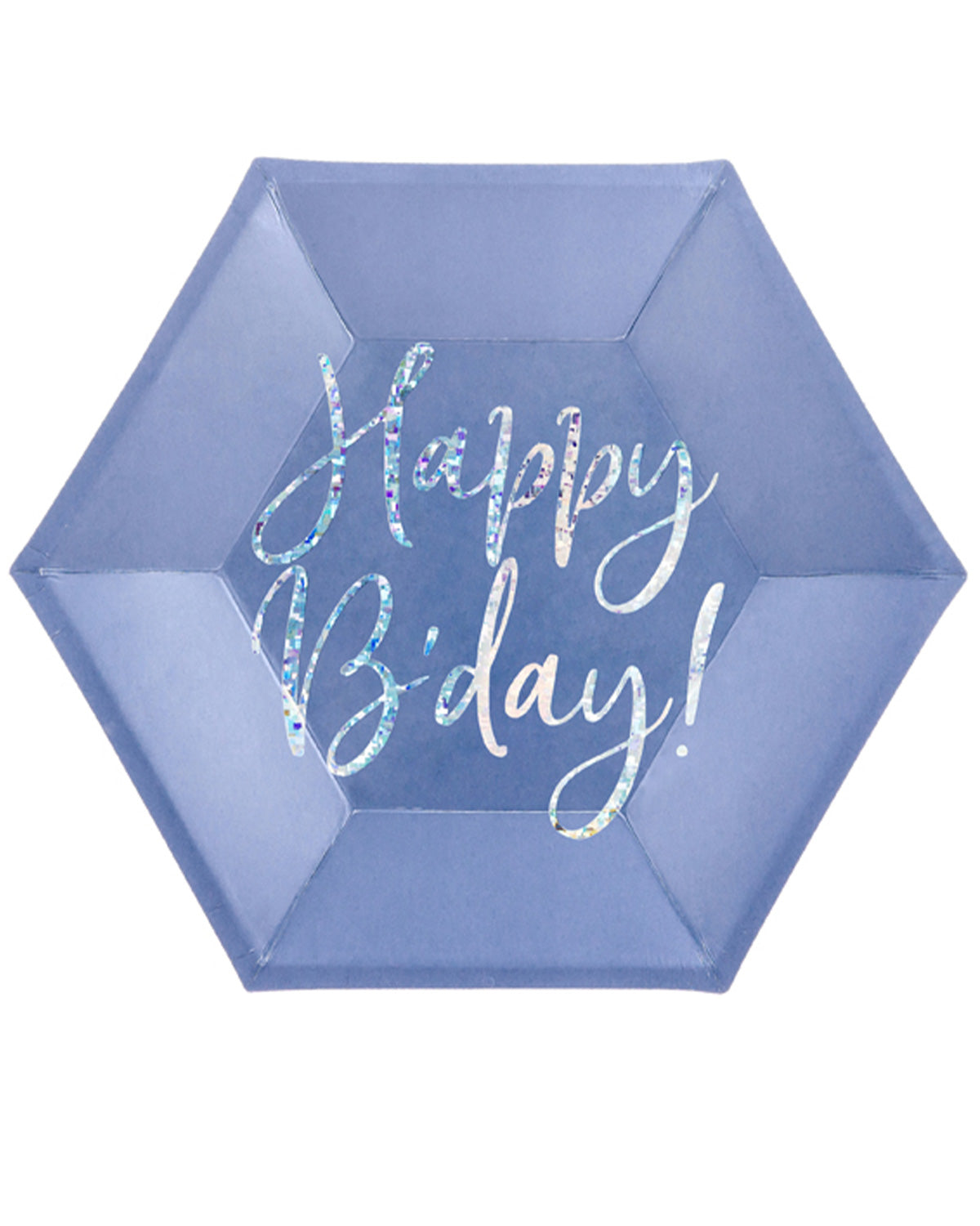 das-kost-mland-pappteller-happy-bday-marineblau-20cm-6stk image 1