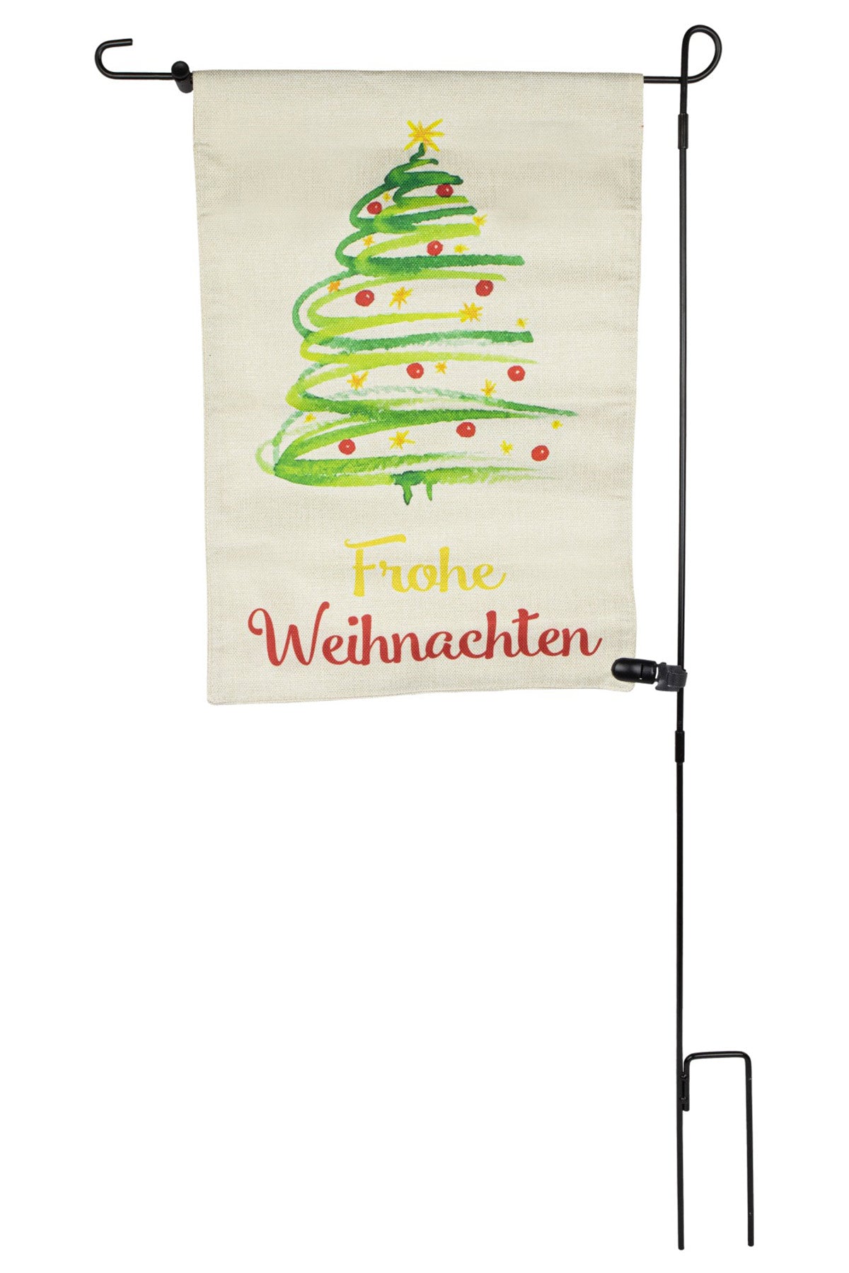 riffelmacher-gartenfahne-weihnachtsbaum-32x45cm-13508 image 1