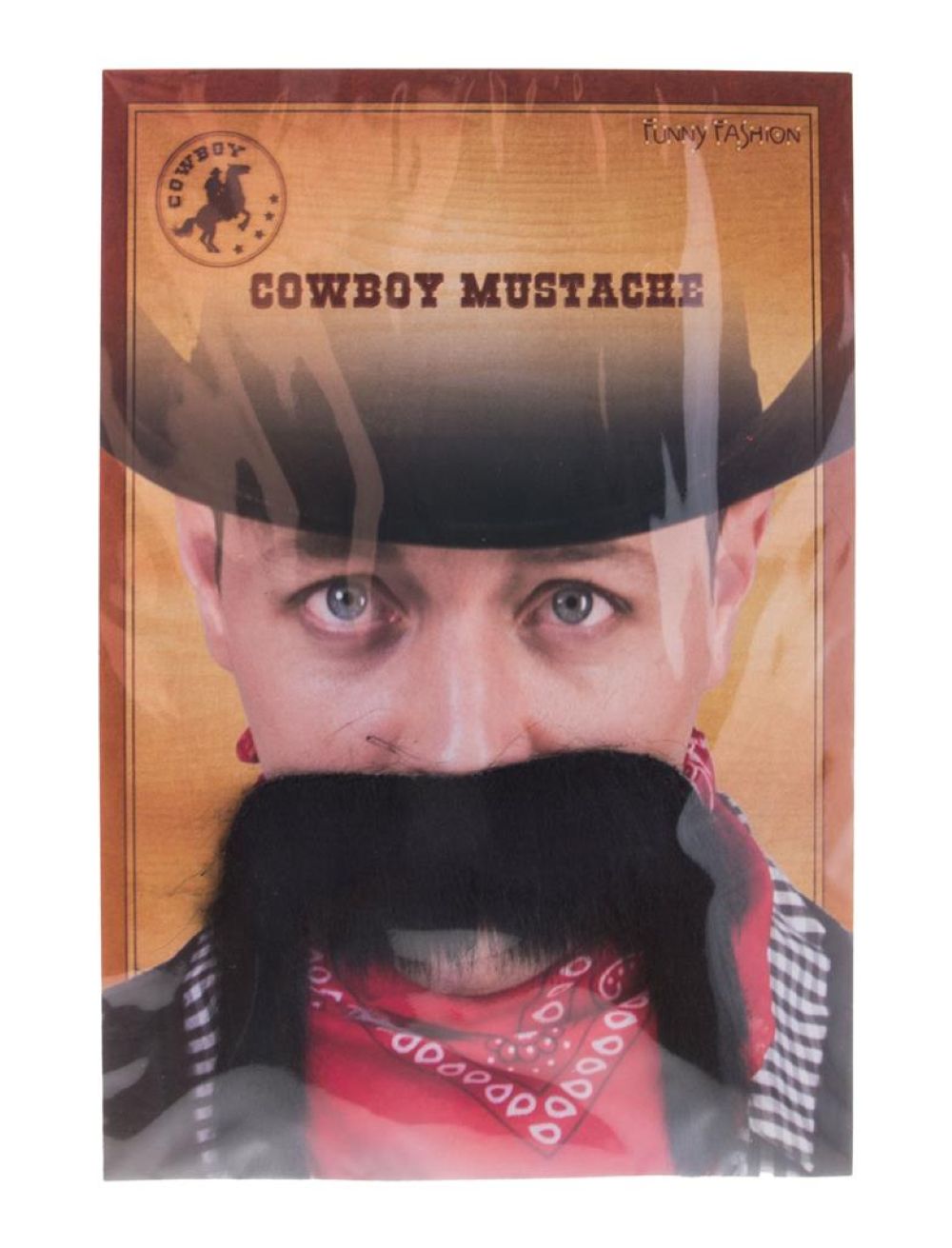 das-kost-mland-accessoires-schnurrbart-cowboy-schwarz image 1