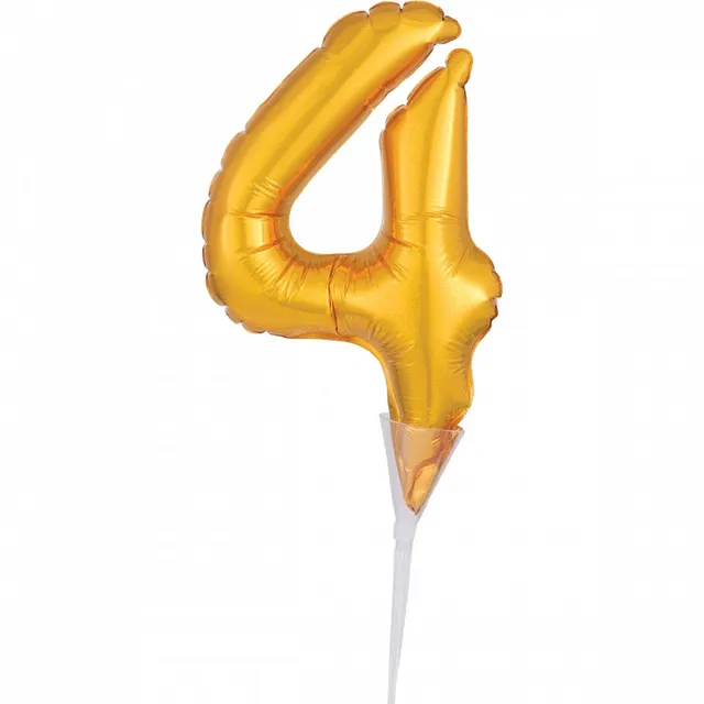 das-kost-mland-dekorationen-folienballon-zahl-4-tortendeko-gold image 1