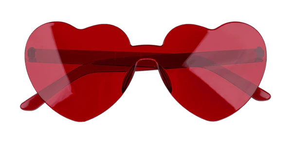 das-kost-mland-partybrille-hearts-herzbrille-rot-rosa image 3
